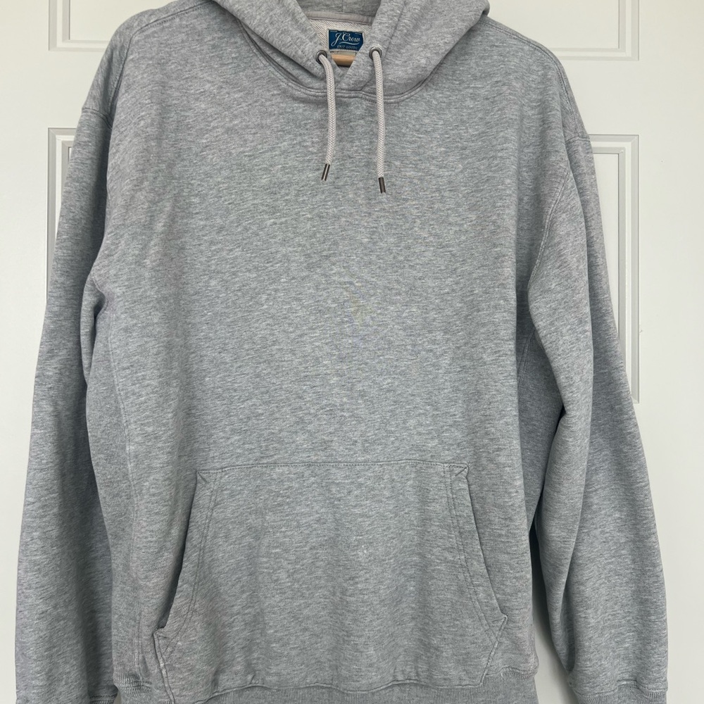 J. Crew Gray Sweatshirt Hoodie Classic Pullover